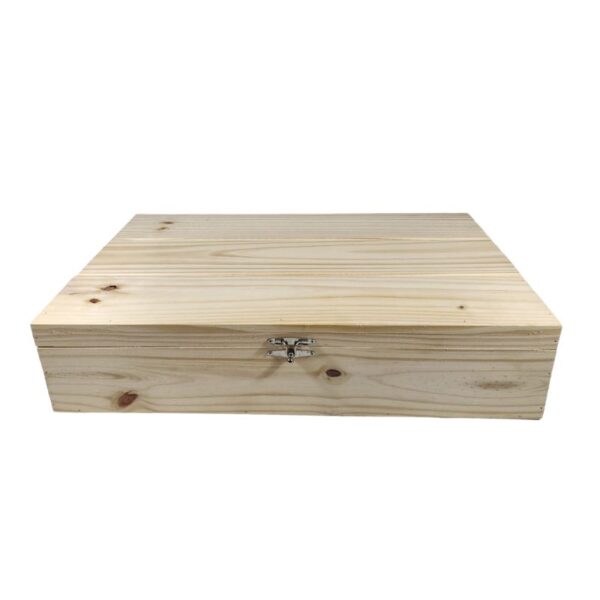 Caixa em pinus para 6 garrafas