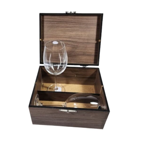 Kit taças vinho caixa málaga